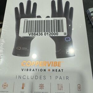 Black Vibration & Heat Gloves